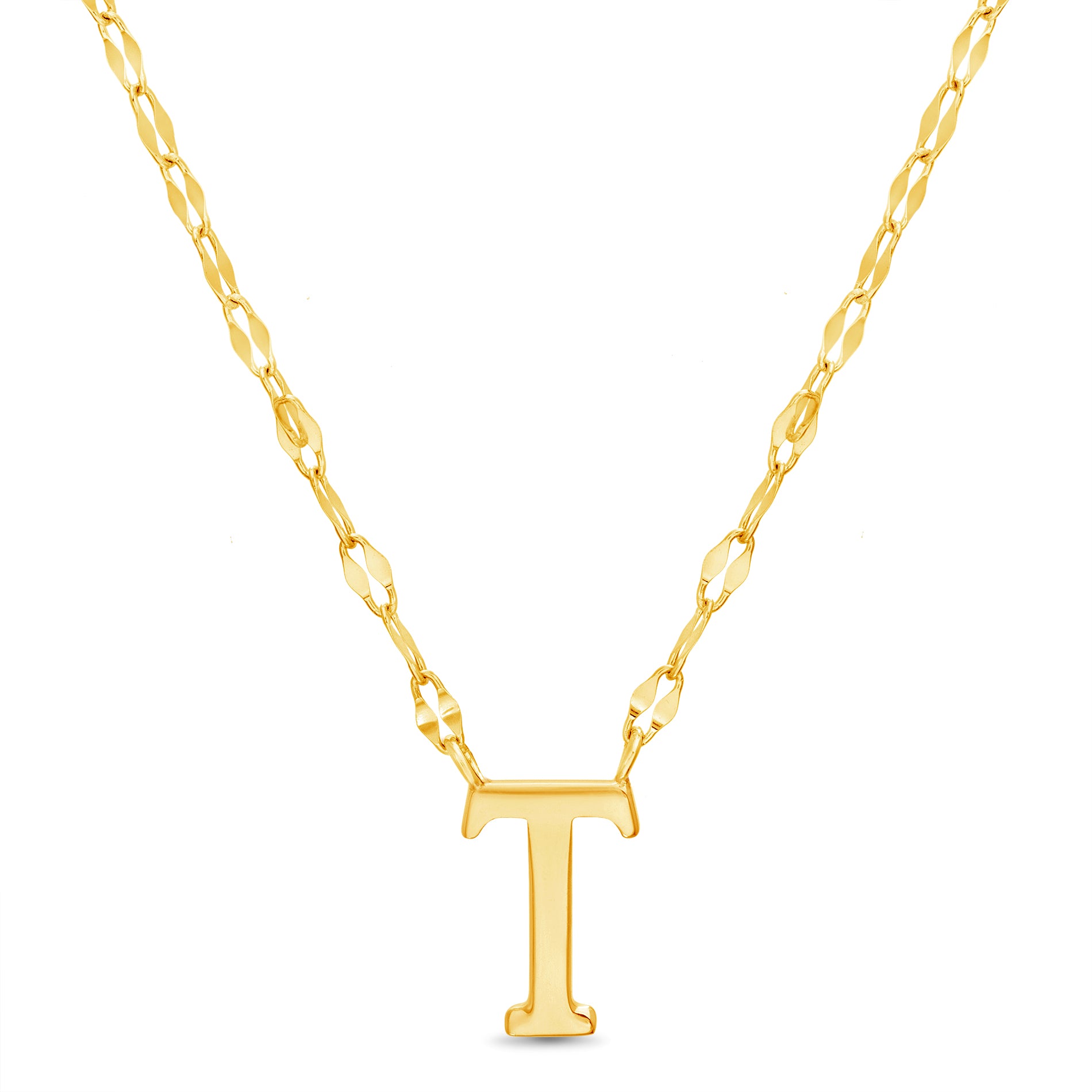 Dainty Gold Initial Necklace